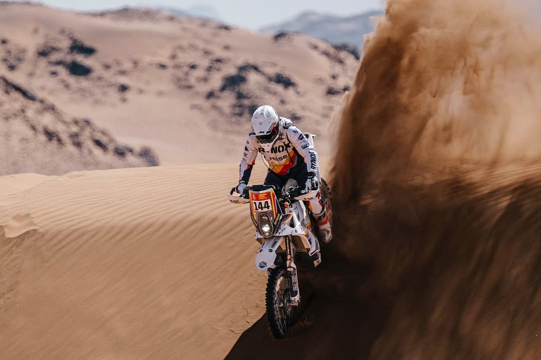 Ashish Raorane Overcomes the Hardest Stage in Dakar, 6226 KM to go, 1579 KM down!